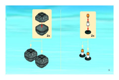 LEGO 7631 instructions page 5 – build guide