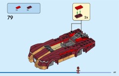 LEGO 76310 instructions page 69 – build guide