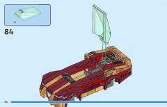 LEGO 76310 instructions page 74 – build guide