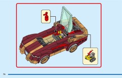 LEGO 76310 instructions page 76 – build guide