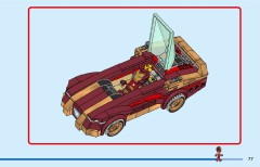 LEGO 76310 instructions page 77 – build guide