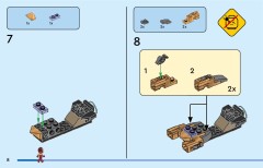 LEGO 76310 instructions page 8 – build guide