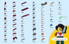 LEGO 76310 instructions page 83 – build guide