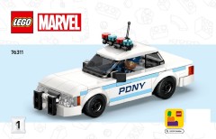 LEGO 76311 instructions page 1 – build guide