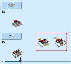 LEGO 76311 instructions page 12 – build guide