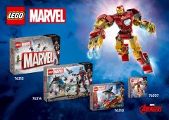 LEGO 76313 instructions page 205 – build guide