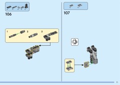 LEGO 76313 instructions page 71 – build guide