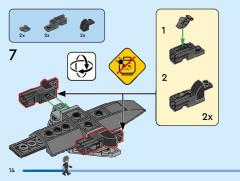 LEGO 76314 instructions page 14 – build guide