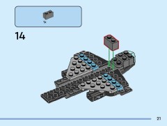 LEGO 76314 instructions page 21 – build guide