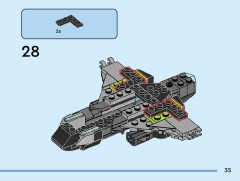 LEGO 76314 instructions page 35 – build guide