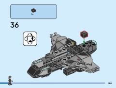 LEGO 76314 instructions page 43 – build guide