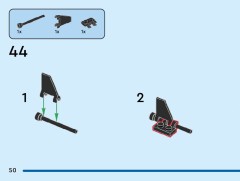 LEGO 76314 instructions page 50 – build guide