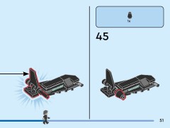 LEGO 76314 instructions page 51 – build guide