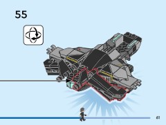 LEGO 76314 instructions page 61 – build guide