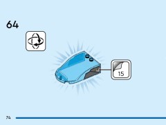 LEGO 76314 instructions page 74 – build guide