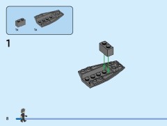 LEGO 76314 instructions page 8 – build guide