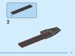 LEGO 76314 instructions page 9 – build guide