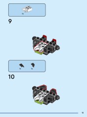 LEGO 76314 instructions page 11 – build guide