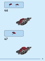 LEGO 76314 instructions page 35 – build guide