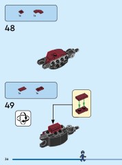 LEGO 76314 instructions page 36 – build guide