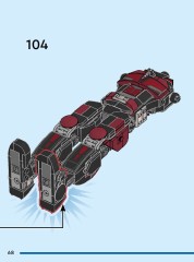 LEGO 76314 instructions page 68 – build guide