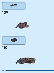 LEGO 76314 instructions page 72 – build guide