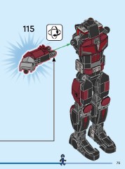 LEGO 76314 instructions page 75 – build guide