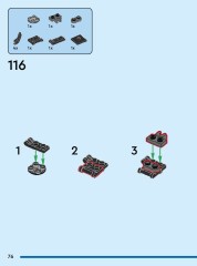 LEGO 76314 instructions page 76 – build guide