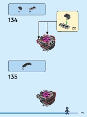 LEGO 76314 instructions page 91 – build guide
