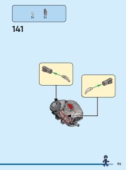 LEGO 76314 instructions page 95 – build guide