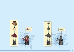 LEGO 76314 instructions page 3 – build guide