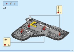 LEGO 76314 instructions page 33 – build guide