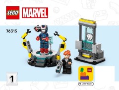 LEGO 76315 instructions page 1 – build guide