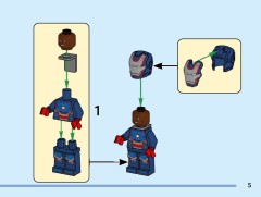 LEGO 76315 instructions page 5 – build guide