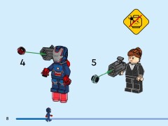 LEGO 76315 instructions page 8 – build guide