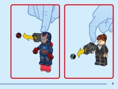 LEGO 76315 instructions page 9 – build guide