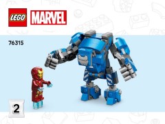 LEGO 76315 instructions page 1 – build guide
