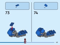 LEGO 76315 instructions page 45 – build guide