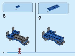 LEGO 76315 instructions page 8 – build guide