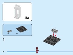 LEGO 76315 instructions page 8 – build guide