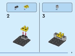 LEGO 76315 instructions page 9 – build guide