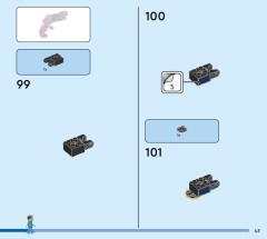 LEGO 76316 instructions page 43 – build guide