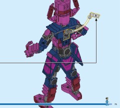 LEGO 76316 instructions page 75 – build guide