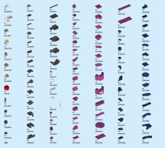 LEGO 76316 instructions page 78 – build guide