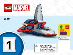 LEGO 76319 instructions page 1 – build guide
