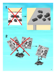 LEGO 7632 instructions page 3 – build guide