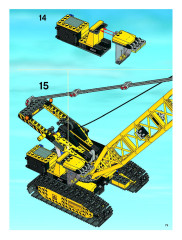 LEGO 7632 instructions page 75 – build guide