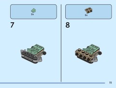 LEGO 76320 instructions page 11 – build guide
