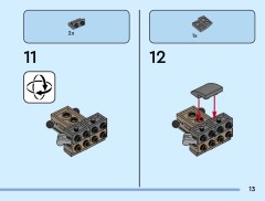 LEGO 76320 instructions page 13 – build guide