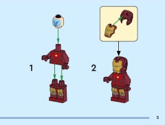 LEGO 76320 instructions page 5 – build guide